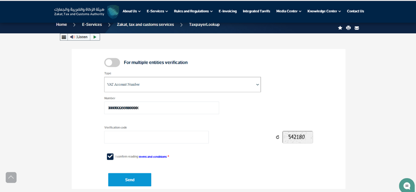 ZATCA VAT Number Verification | Step-by-step guide to VAT Verification ...